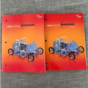 HMH Science Dimensions Grade 4 Volumes 1 & 2 Student Edition HMH 2018 Softcover